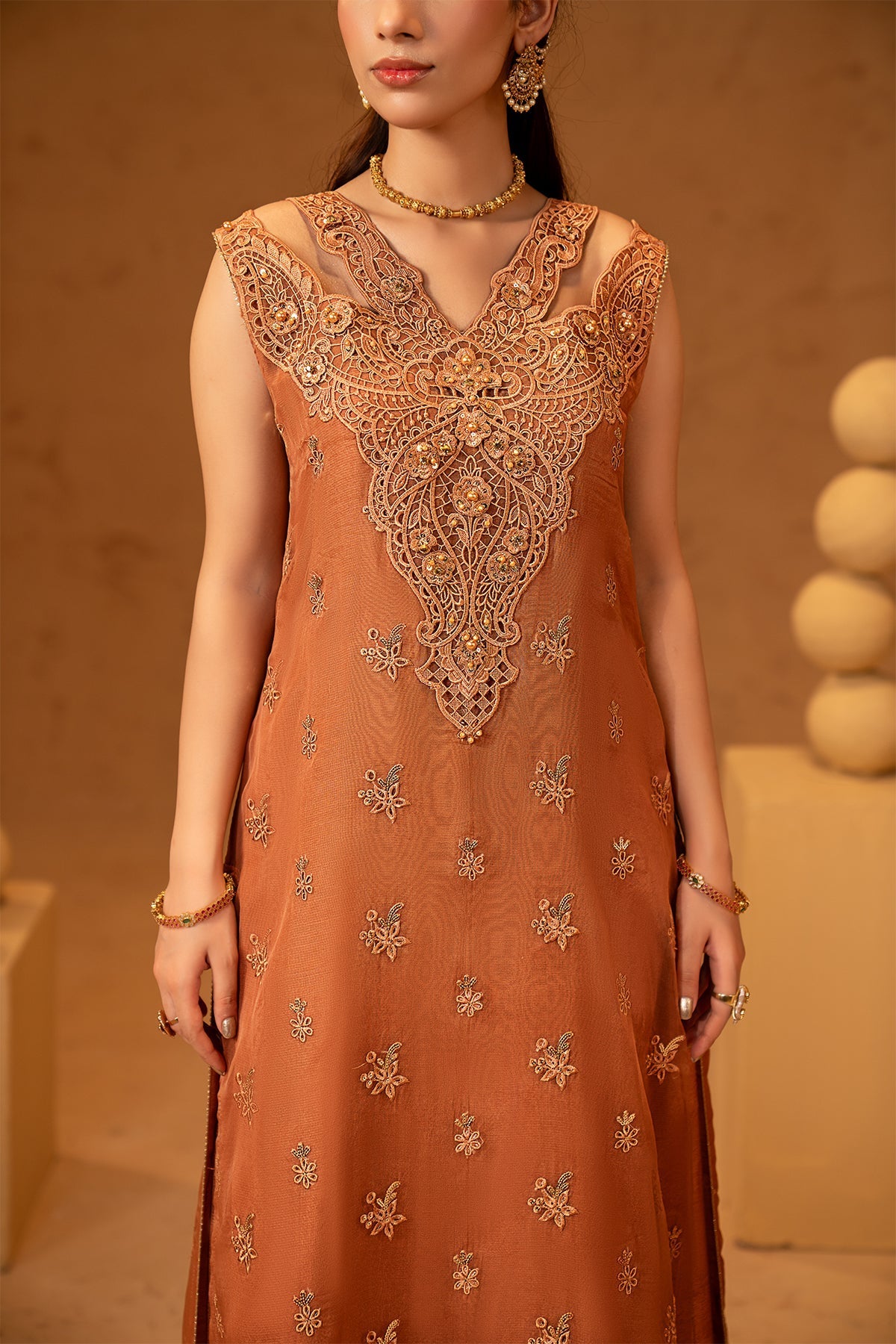 Maryams | Noir Luxury Formals | Rose by Maryams - Designer Dress  - Type : Ladies Clothes - Available at Libayah - 100% Original 