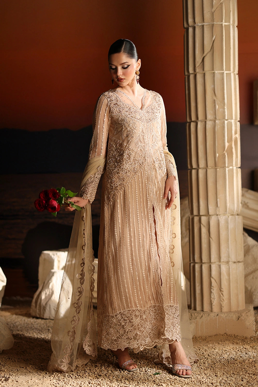 Azure | Luxe Formals | Elan by Azure - Designer Dress - Type : Ladies Clothes - Available at Libayah - 100% Original 