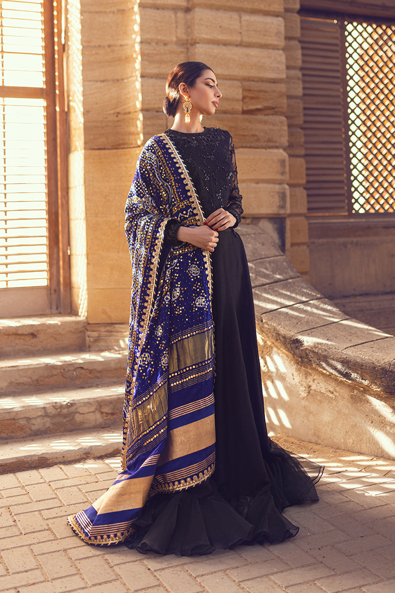 Sana Abbas | Wedding Formals | ELHAN by Sana Abbas - Designer Dress - Type: Ladies Clothes - Available at Libayah - 100% Original