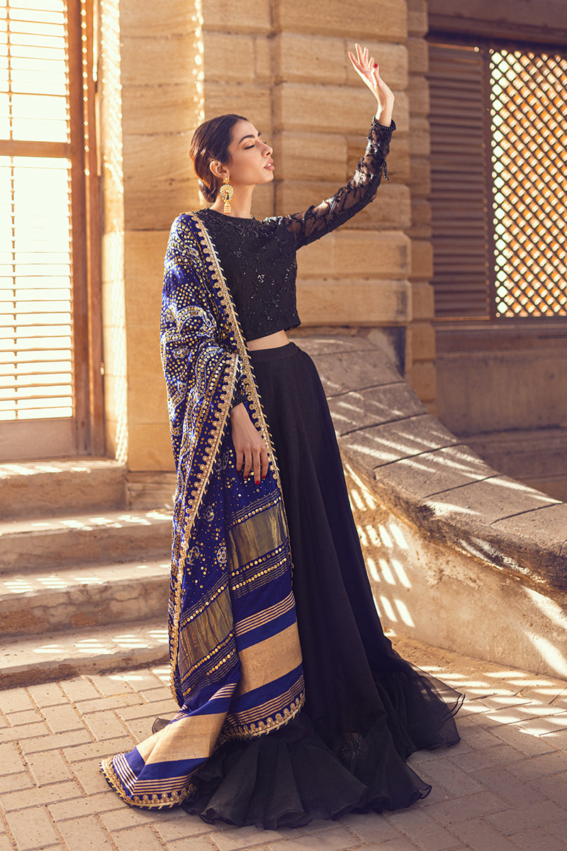 Sana Abbas | Wedding Formals | ELHAN by Sana Abbas - Designer Dress - Type: Ladies Clothes - Available at Libayah - 100% Original