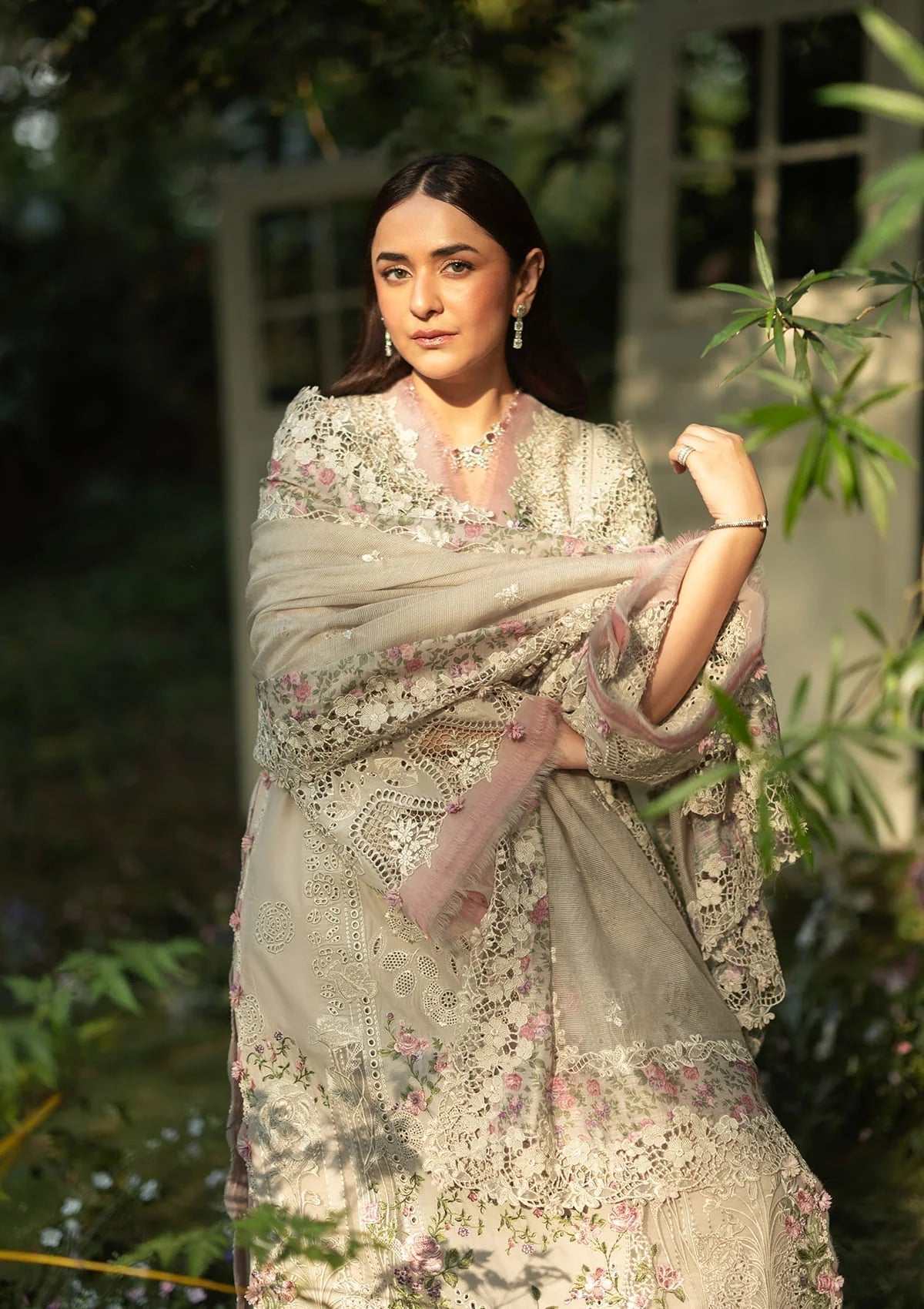 Elaf Premium | Luxury Lawn 26 | ELQ-1A ALL MAGICAL by Elaf Premium - Designer Dress  - Type : Ladies Clothes - Available at Libayah - 100% Original 
