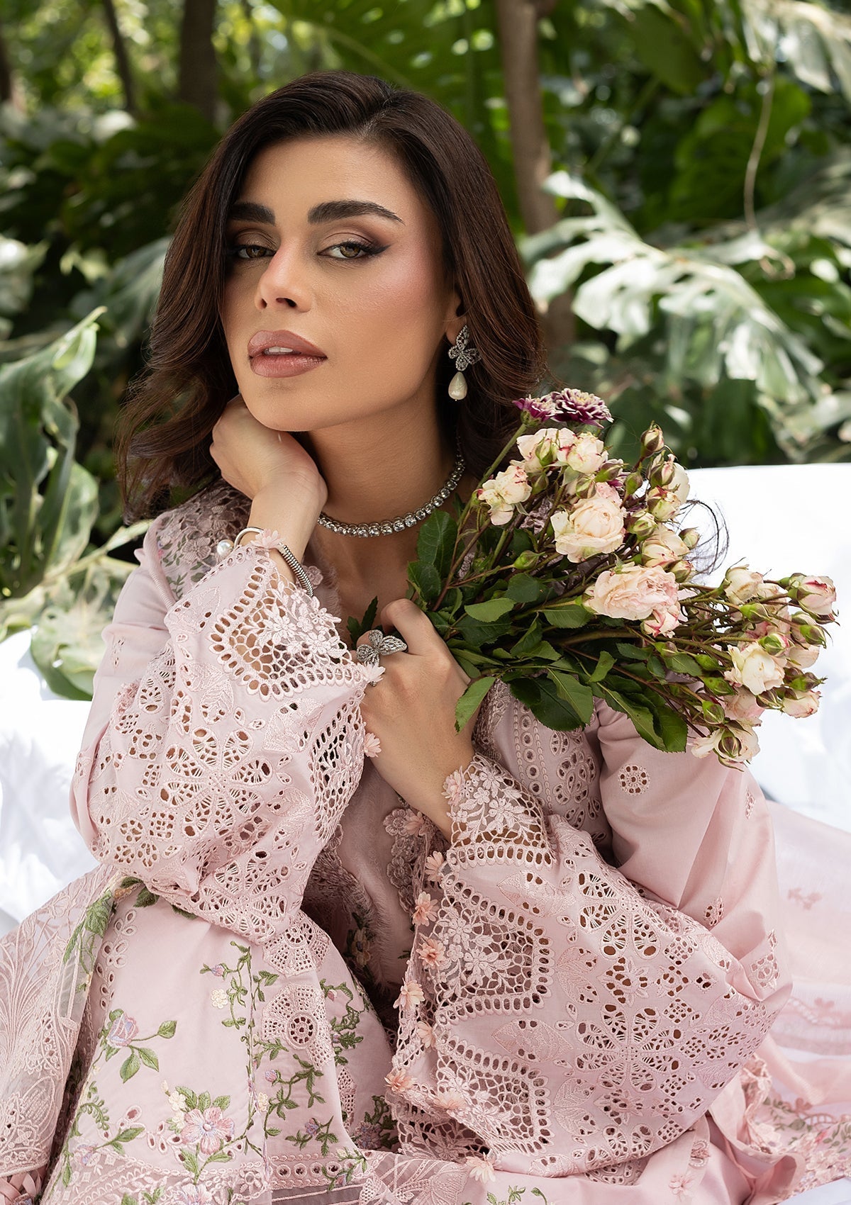 Elaf Premium | Luxury Lawn 26 | ELQ-1B LOVE ESCAPE by Elaf Premium - Designer Dress  - Type : Ladies Clothes - Available at Libayah - 100% Original 