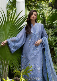 Elaf Premium | Luxury Lawn 26 | ELQ-2B LAVENDER LUXE by Elaf Premium - Designer Dress  - Type : Ladies Clothes - Available at Libayah - 100% Original 