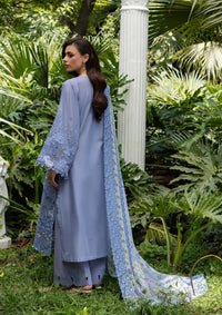 Elaf Premium | Luxury Lawn 26 | ELQ-2B LAVENDER LUXE by Elaf Premium - Designer Dress  - Type : Ladies Clothes - Available at Libayah - 100% Original 