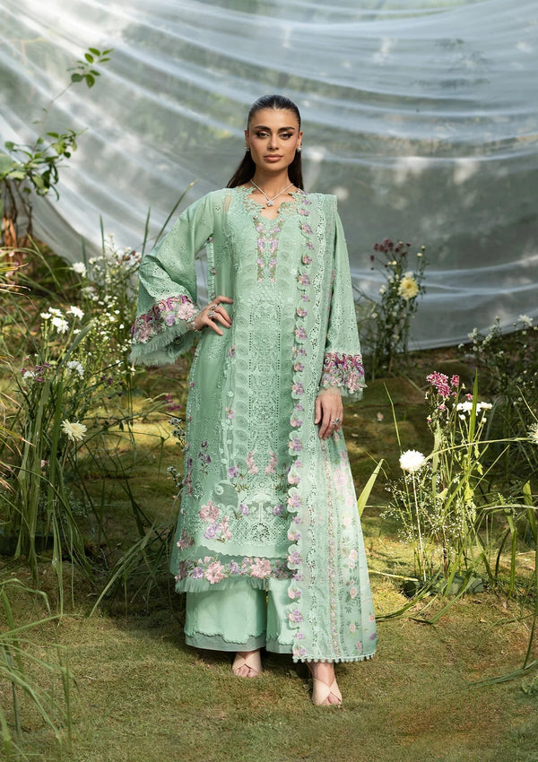 Elaf Premium | Luxury Lawn 26 | ELQ-3A DAISY CHAIN by Elaf Premium - Designer Dress  - Type : Ladies Clothes - Available at Libayah - 100% Original 