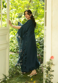 Elaf Premium | Luxury Lawn 26 | ELQ-3B EMERALD FERN by Elaf Premium - Designer Dress  - Type : Ladies Clothes - Available at Libayah - 100% Original 