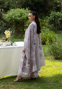Elaf Premium | Luxury Lawn 26 | ELQ-4B PURE PLUM by Elaf Premium - Designer Dress  - Type : Ladies Clothes - Available at Libayah - 100% Original 