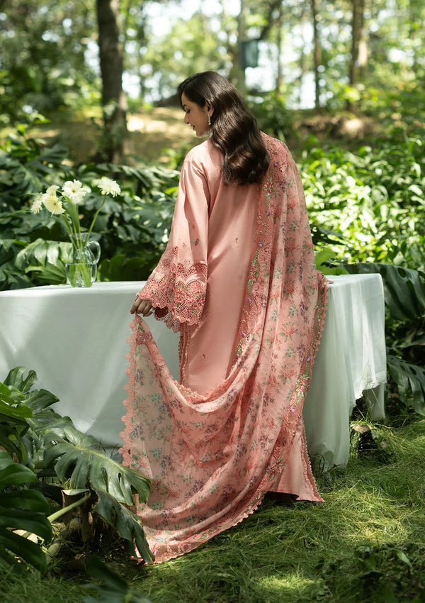Elaf Premium | Luxury Lawn 26 | ELQ-5A ENDLESS LOVE by Elaf Premium - Designer Dress  - Type : Ladies Clothes - Available at Libayah - 100% Original 