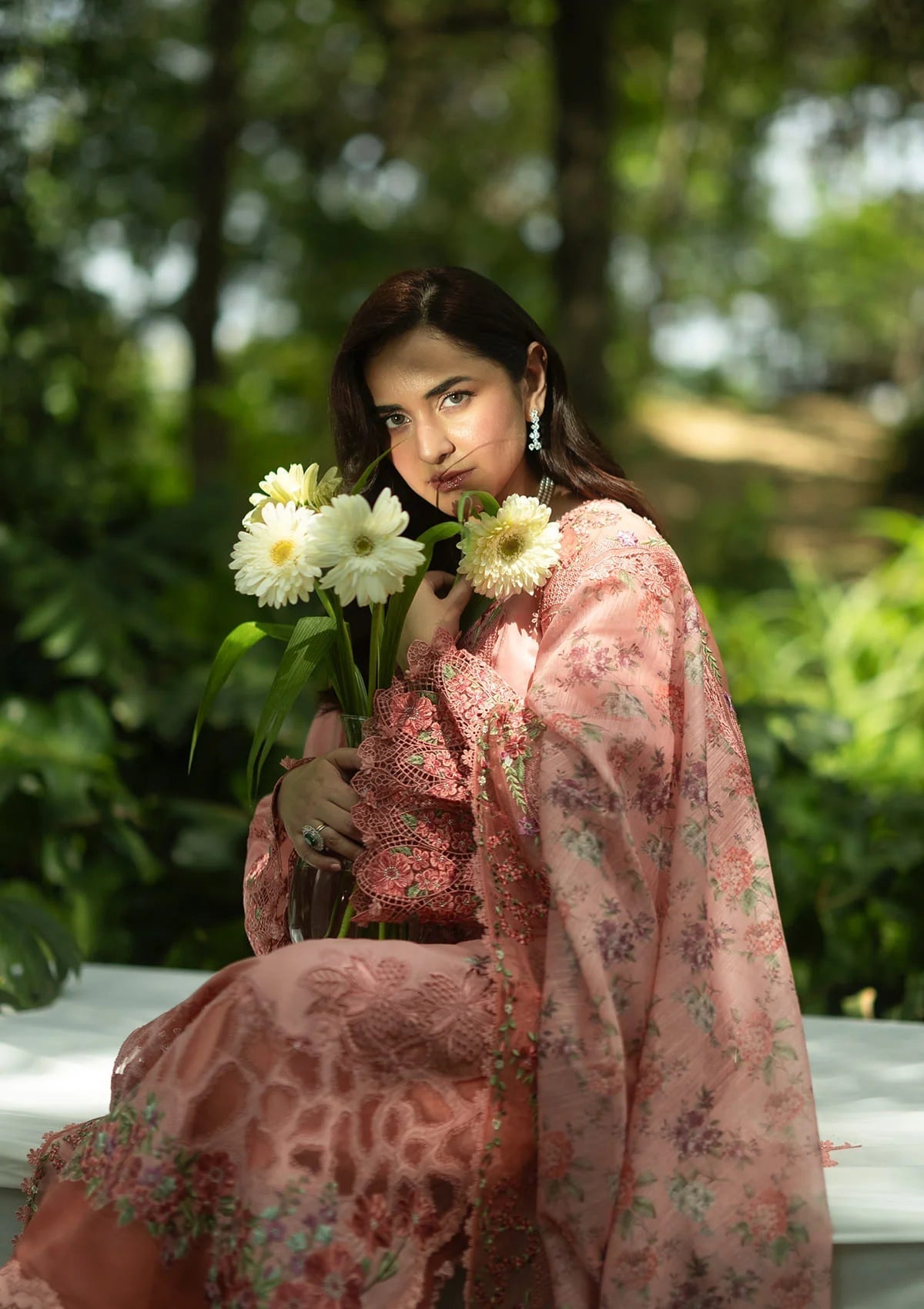 Elaf Premium | Luxury Lawn 26 | ELQ-5A ENDLESS LOVE by Elaf Premium - Designer Dress  - Type : Ladies Clothes - Available at Libayah - 100% Original 