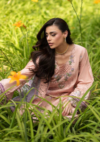 Elaf Premium | Luxury Lawn 26 | ELQ-6A BLUSHING ROSE by Elaf Premium - Designer Dress  - Type : Ladies Clothes - Available at Libayah - 100% Original 