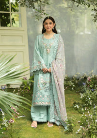 Elaf Premium | Luxury Lawn 26 | ELQ-6B MINT STORY by Elaf Premium - Designer Dress  - Type : Ladies Clothes - Available at Libayah - 100% Original 