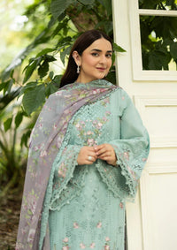 Elaf Premium | Luxury Lawn 26 | ELQ-6B MINT STORY by Elaf Premium - Designer Dress  - Type : Ladies Clothes - Available at Libayah - 100% Original 