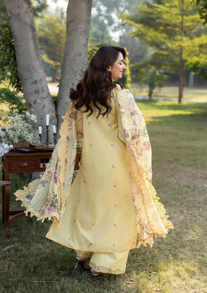 Elaf Premium | Luxury Lawn 26 | ELY-05 SOUCI - by Libayah - Registered Vendor of : Elaf Premium - 100% Original Designer Dress
