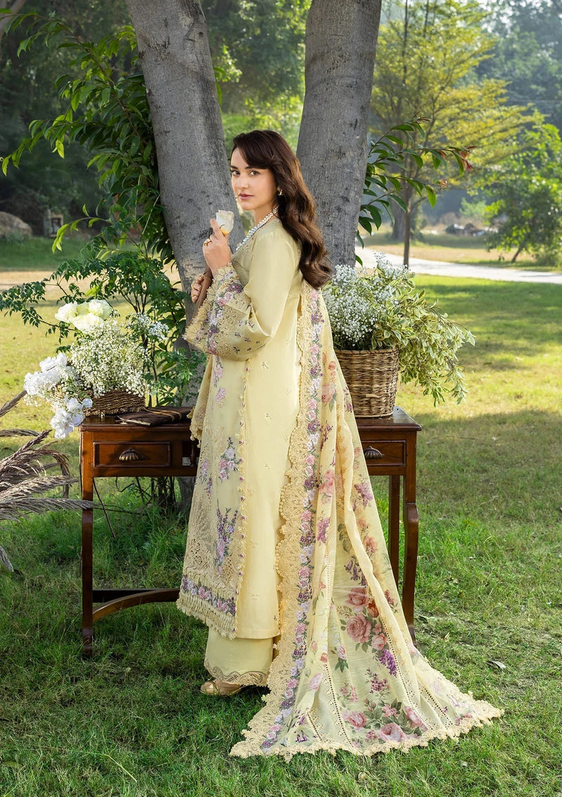 Elaf Premium | Luxury Lawn 26 | ELY-05 SOUCI - by Libayah - Registered Vendor of : Elaf Premium - 100% Original Designer Dress