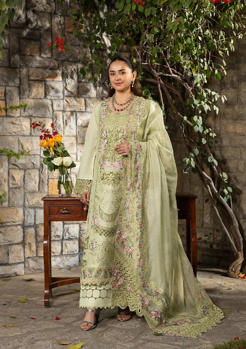 Elaf Premium | Luxury Lawn 26 | ELY-11 SPANISH MUSE - by Libayah - Registered Vendor of : Elaf Premium - 100% Original Designer Dress