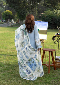 Elaf Premium | Luxury Lawn 26 | ELY-1B SERENITY - by Libayah - Registered Vendor of : Elaf Premium - 100% Original Designer Dress
