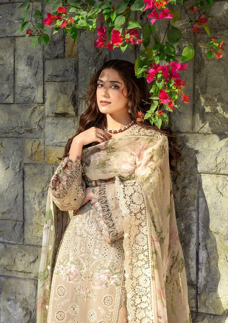 Elaf Premium | Luxury Lawn 26 | ELY-2A CAMELLIA - by Libayah - Registered Vendor of : Elaf Premium - 100% Original Designer Dress