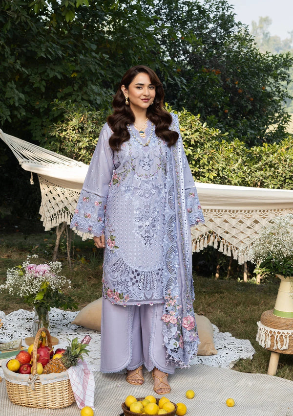 Elaf Premium | Luxury Lawn 26 | ELY-3B PARADISE - by Libayah - Registered Vendor of : Elaf Premium - 100% Original Designer Dress