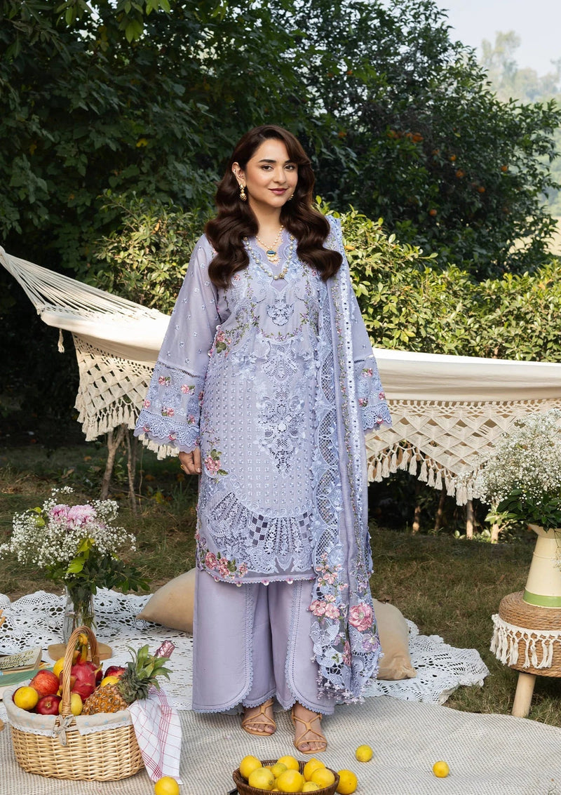Elaf Premium | Luxury Lawn 26 | ELY-3B PARADISE - by Libayah - Registered Vendor of : Elaf Premium - 100% Original Designer Dress