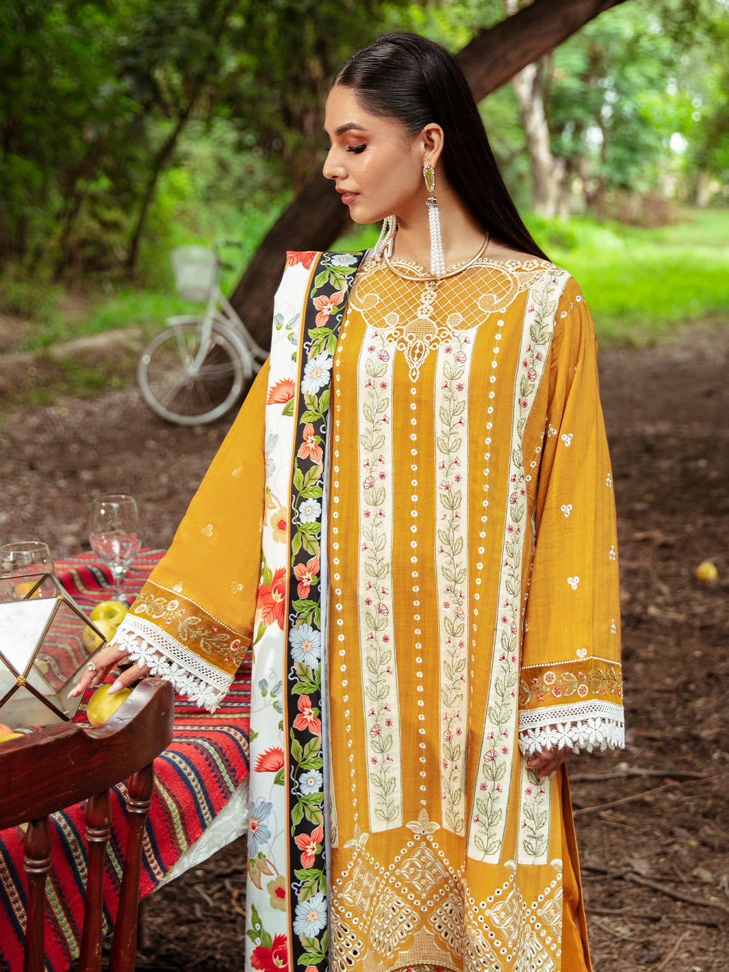 Mahnur | Hazel Winter 24 | ELYSE by Mahnur - Designer Dress - Type: Luxury - Available at Libayah - 100% Original