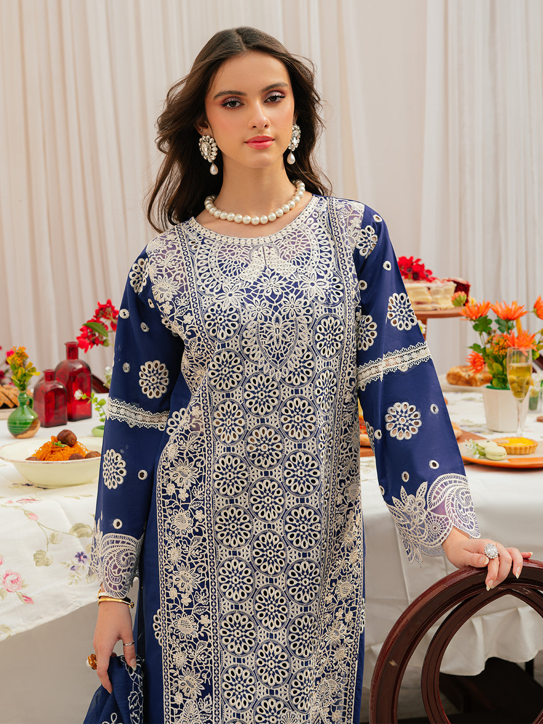 Mahnur | Allenura Luxury Lawn 24 | ELYSIUM by Mahnur - Designer Dress - Type: Ladies Clothes - Available at Libayah - 100% Original
