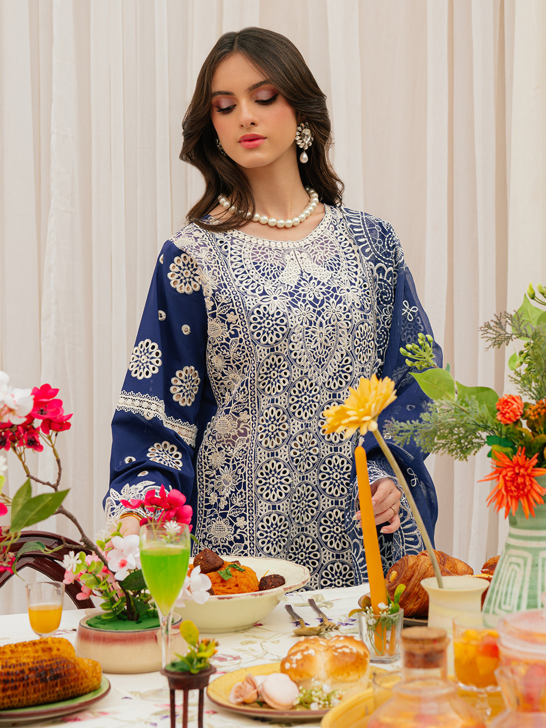 Mahnur | Allenura Luxury Lawn 24 | ELYSIUM by Mahnur - Designer Dress - Type: Ladies Clothes - Available at Libayah - 100% Original