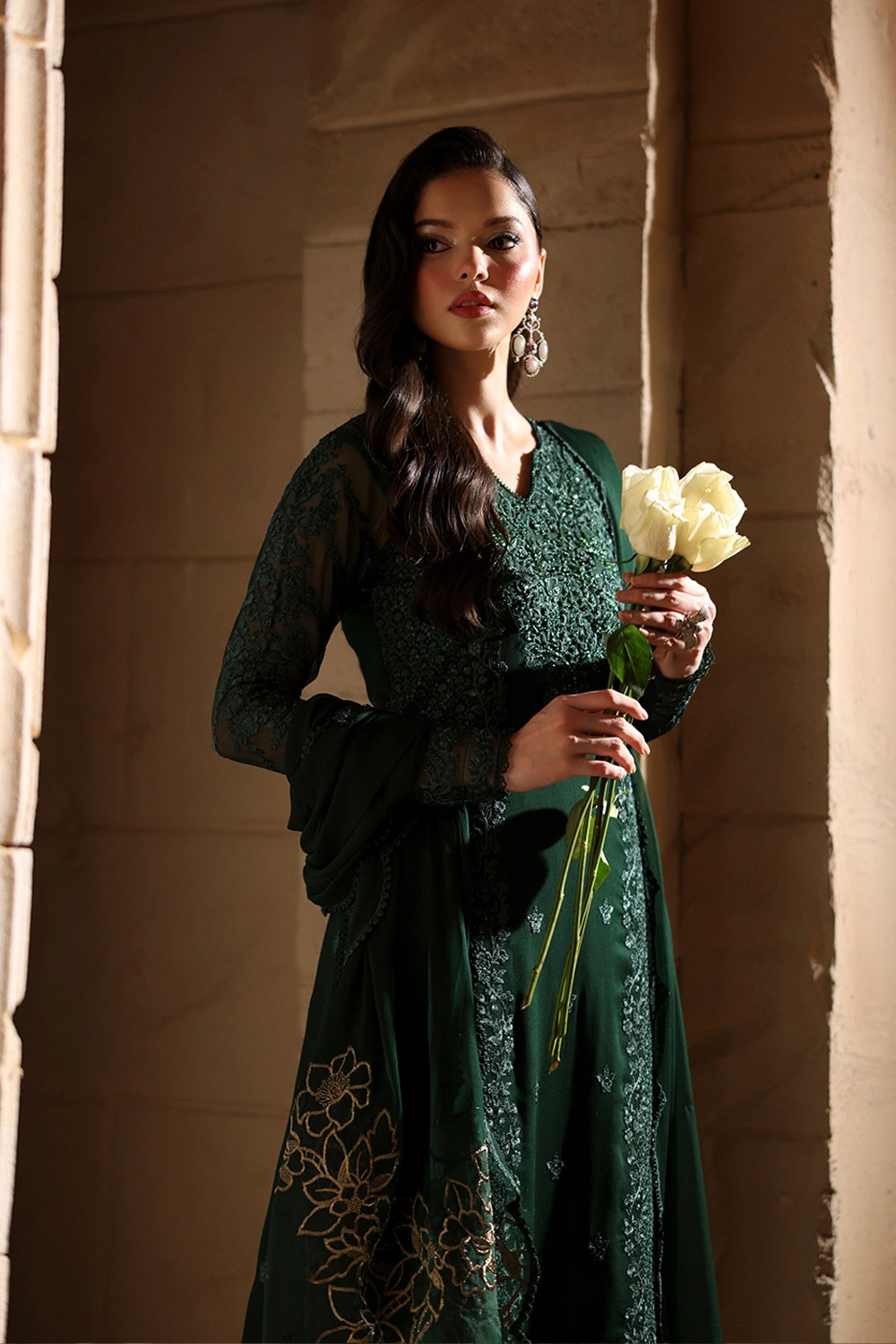 Azure | Luxe Formals | Emeraude by Azure - Designer Dress - Type : Ladies Clothes - Available at Libayah - 100% Original 