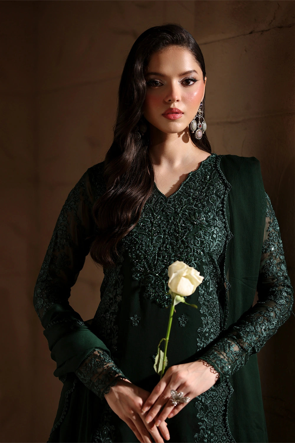 Azure | Luxe Formals | Emeraude by Azure - Designer Dress - Type : Ladies Clothes - Available at Libayah - 100% Original 