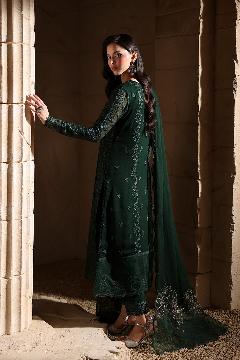 Azure | Luxe Formals | Emeraude by Azure - Designer Dress - Type : Ladies Clothes - Available at Libayah - 100% Original 