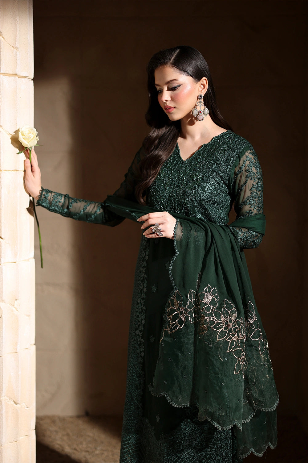 Azure | Luxe Formals | Emeraude by Azure - Designer Dress - Type : Ladies Clothes - Available at Libayah - 100% Original 