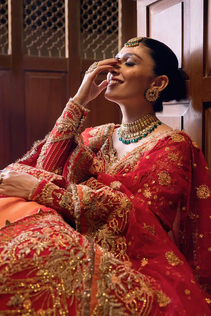 Erum Khan | Jahan Wedding 23 | Bano by Erum Khan - Designer Dress  - Type : Wedding Dress - Available at Libayah - 100% Original 