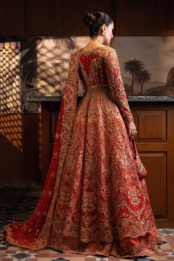 Erum Khan | Jahan Wedding 23 | Bano by Erum Khan - Designer Dress  - Type : Wedding Dress - Available at Libayah - 100% Original 