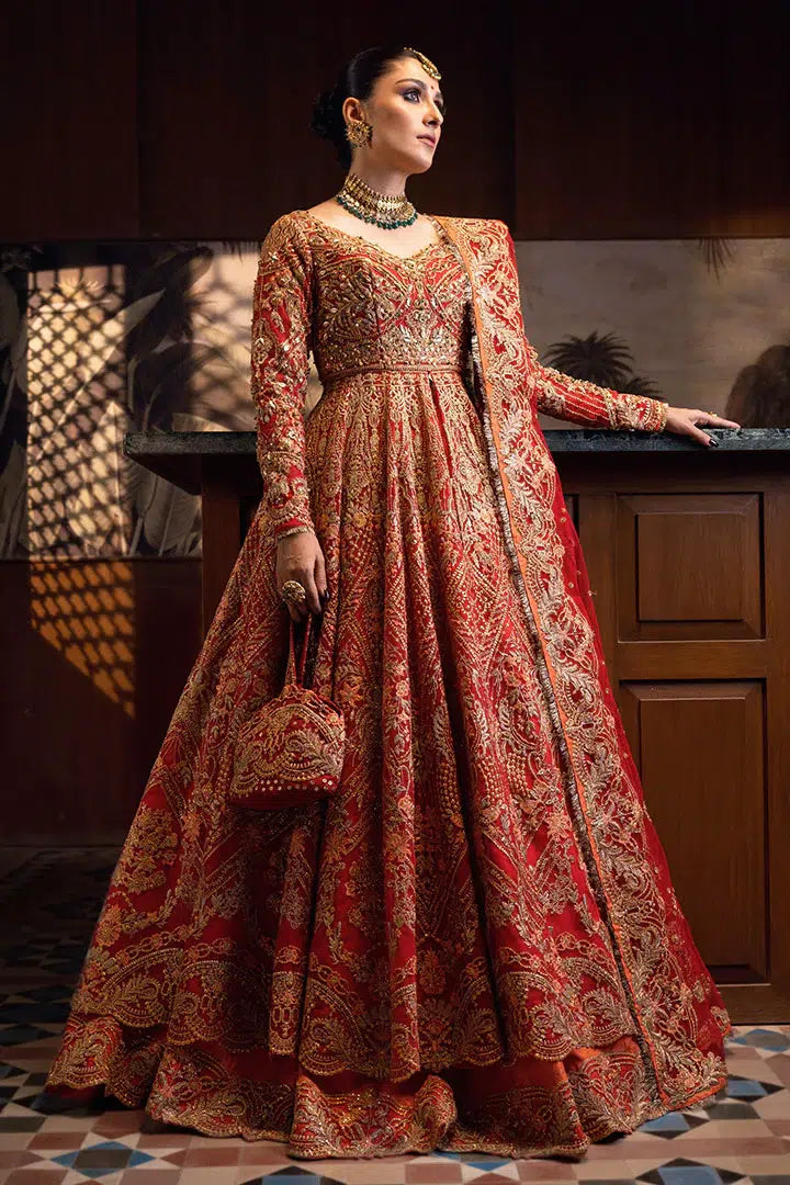 Erum Khan | Jahan Wedding 23 | Bano by Erum Khan - Designer Dress  - Type : Wedding Dress - Available at Libayah - 100% Original 