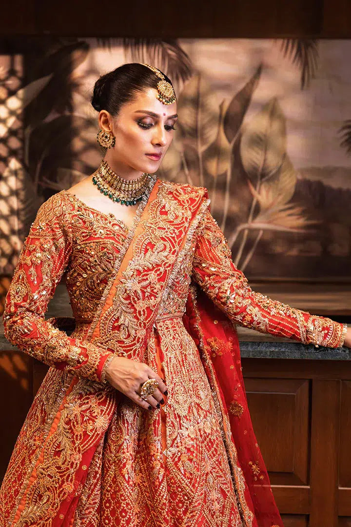 Erum Khan | Jahan Wedding 23 | Bano by Erum Khan - Designer Dress  - Type : Wedding Dress - Available at Libayah - 100% Original 