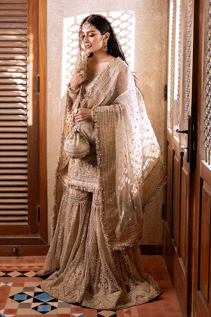 Erum Khan | Jahan Wedding 23 | Umrao Jaan by Erum Khan - Designer Dress  - Type : Wedding Dress - Available at Libayah - 100% Original 