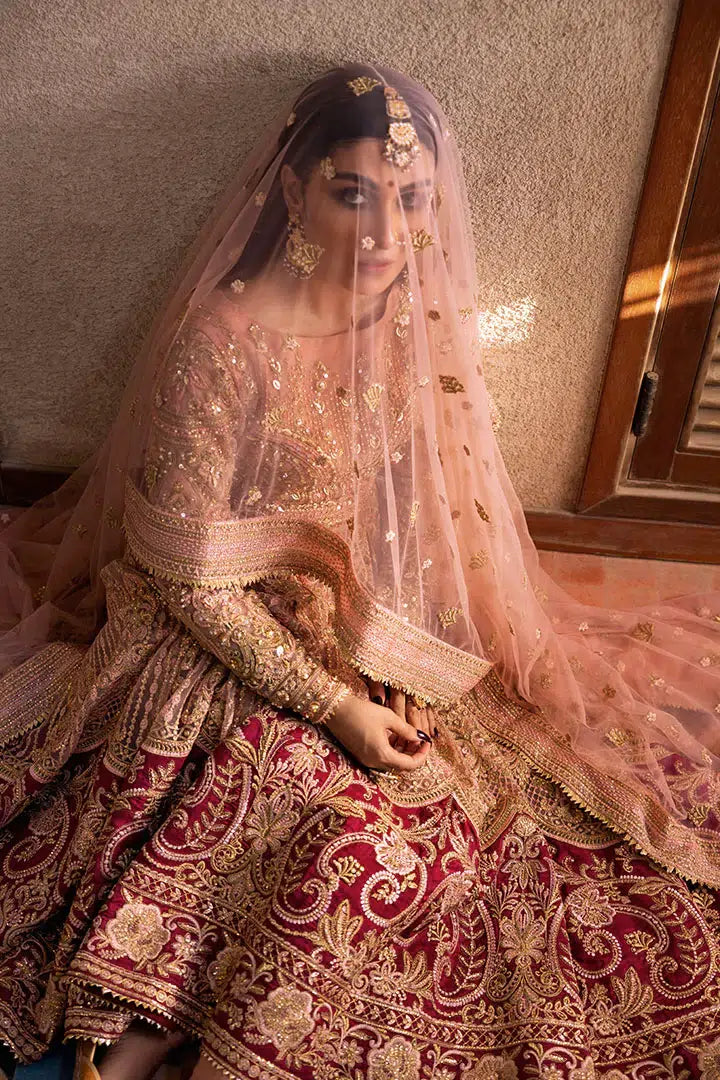 Erum Khan | Jahan Wedding 23 | Kanwal by Erum Khan - Designer Dress  - Type : Wedding Dress - Available at Libayah - 100% Original 