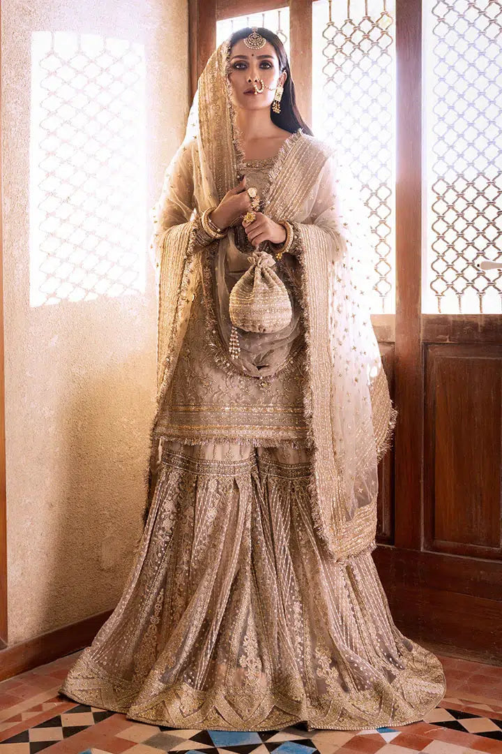 Erum Khan | Jahan Wedding 23 | Umrao Jaan by Erum Khan - Designer Dress  - Type : Wedding Dress - Available at Libayah - 100% Original 
