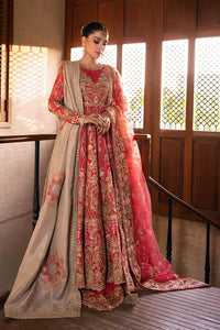 Erum Khan | Jahan Wedding 23 | Rani by Erum Khan - Designer Dress  - Type : Wedding Dress - Available at Libayah - 100% Original 