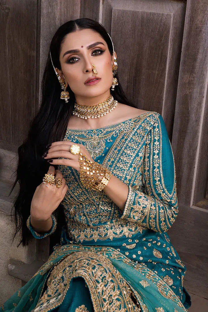 Erum Khan | Jahan Wedding 23 | Kumari by Erum Khan - Designer Dress  - Type : Wedding Dress - Available at Libayah - 100% Original 