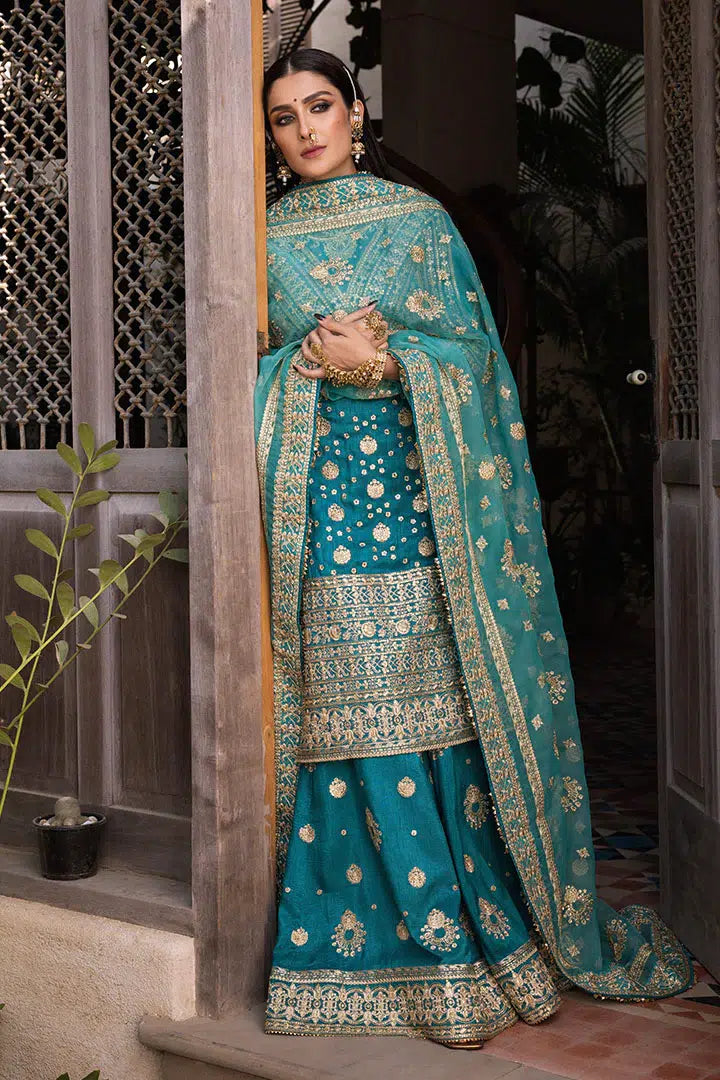 Erum Khan | Jahan Wedding 23 | Kumari by Erum Khan - Designer Dress  - Type : Wedding Dress - Available at Libayah - 100% Original 