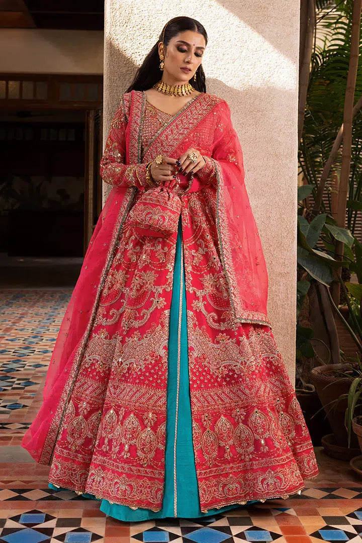 Erum Khan | Jahan Wedding 23 | Gulabo by Erum Khan - Designer Dress  - Type : Wedding Dress - Available at Libayah - 100% Original 
