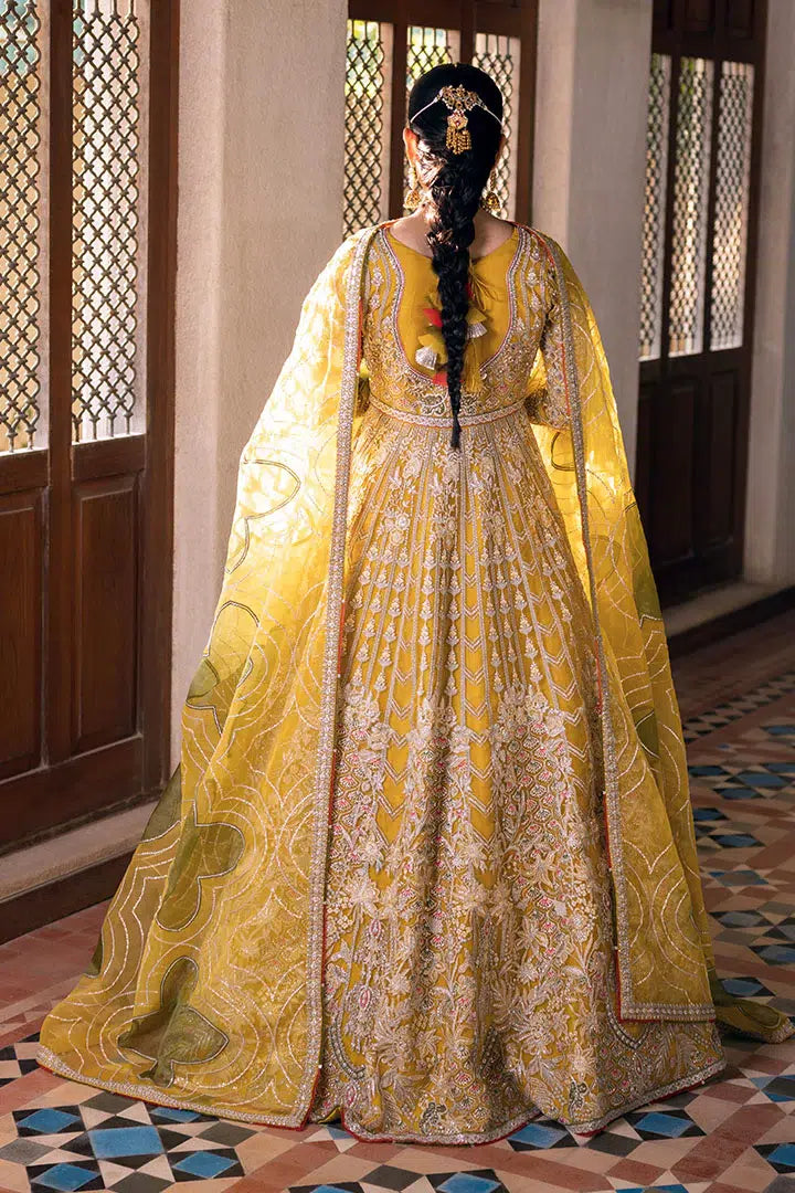 Erum Khan | Jahan Wedding 23 | Suraj Mukhi by Erum Khan - Designer Dress  - Type : Wedding Dress - Available at Libayah - 100% Original 