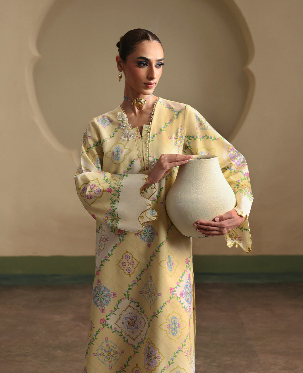 Republic Womenswear | Neoma Essential Basic Pret 26 |Lirenne by Republic Womenswear - Designer Dress  - Type : Ladies Clothes - Available at Libayah - 100% Original 
