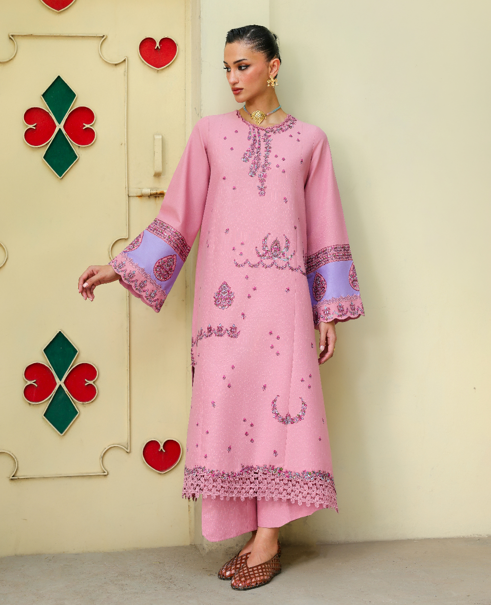 Republic Womenswear | Neonma Essential Pret 26 |Evara by Republic Womenswear - Designer Dress  - Type : Ladies Clothes - Available at Libayah - 100% Original 