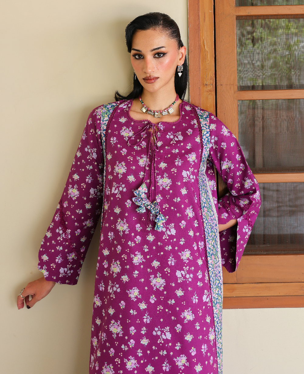 Republic Womenswear | Neonma Essential Pret 26 | Petal drift by Republic Womenswear - Designer Dress  - Type : Ladies Clothes - Available at Libayah - 100% Original 