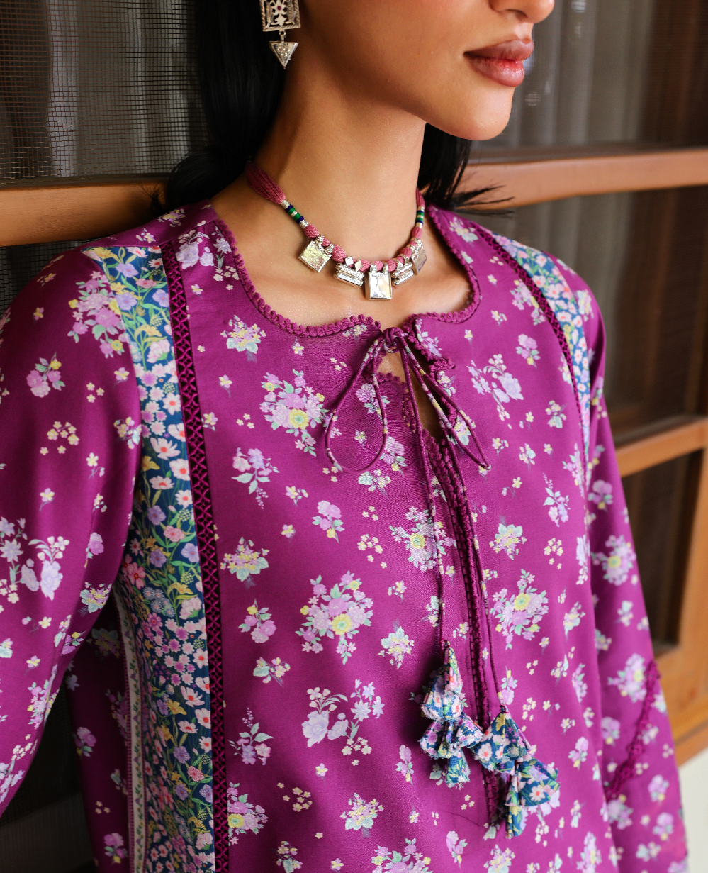 Republic Womenswear | Neonma Essential Pret 26 | Petal drift by Republic Womenswear - Designer Dress  - Type : Ladies Clothes - Available at Libayah - 100% Original 