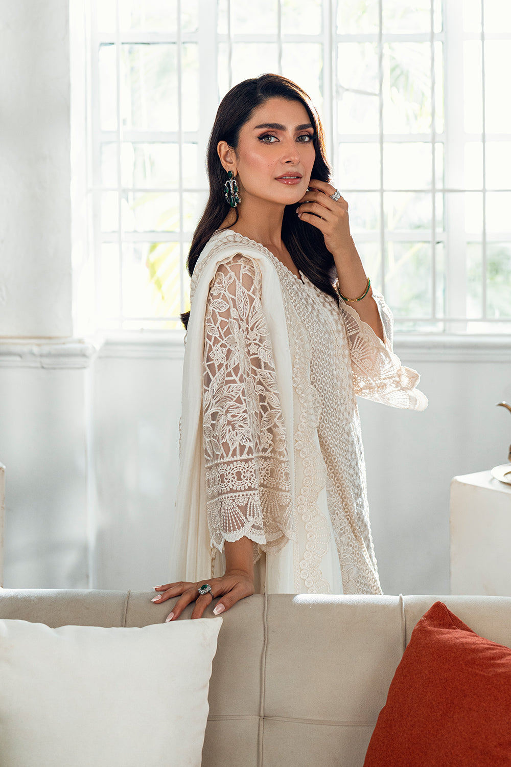 Azure | Luxe Formals | Ethereal Pearl by Azure - Designer Dress  - Type : Ladies Clothes - Available at Libayah - 100% Original 
