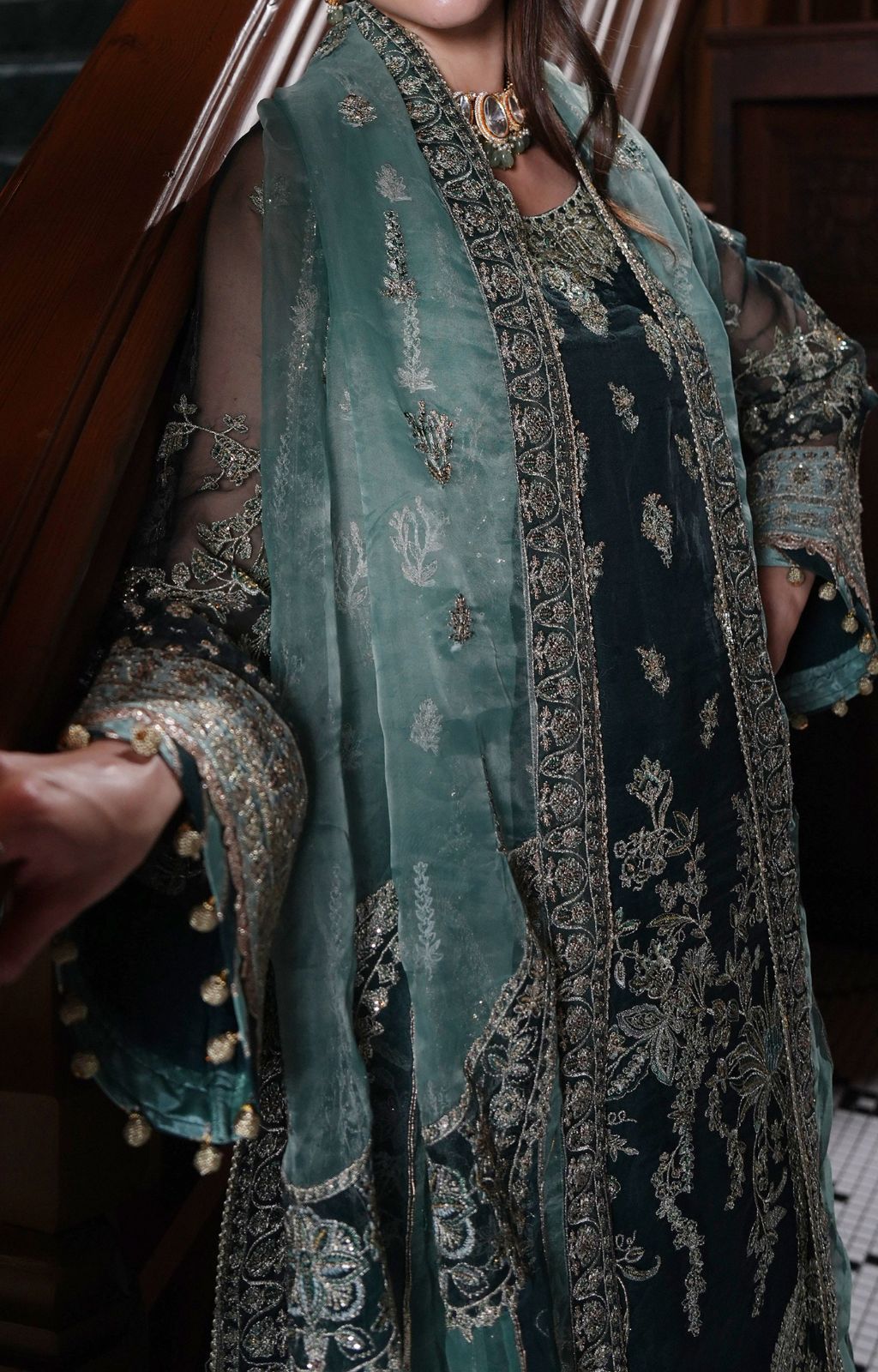 Inayat | Festive Formals | EZRA by Inayat - Designer Dress  - Type : Ladies Clothes - Available at Libayah - 100% Original 