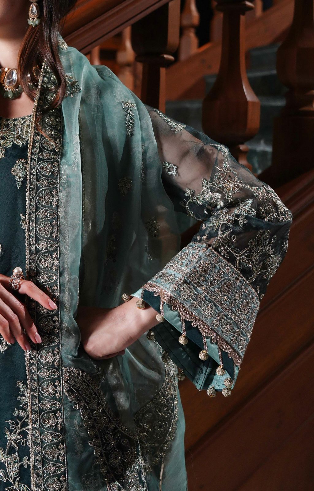 Inayat | Festive Formals | EZRA by Inayat - Designer Dress  - Type : Ladies Clothes - Available at Libayah - 100% Original 