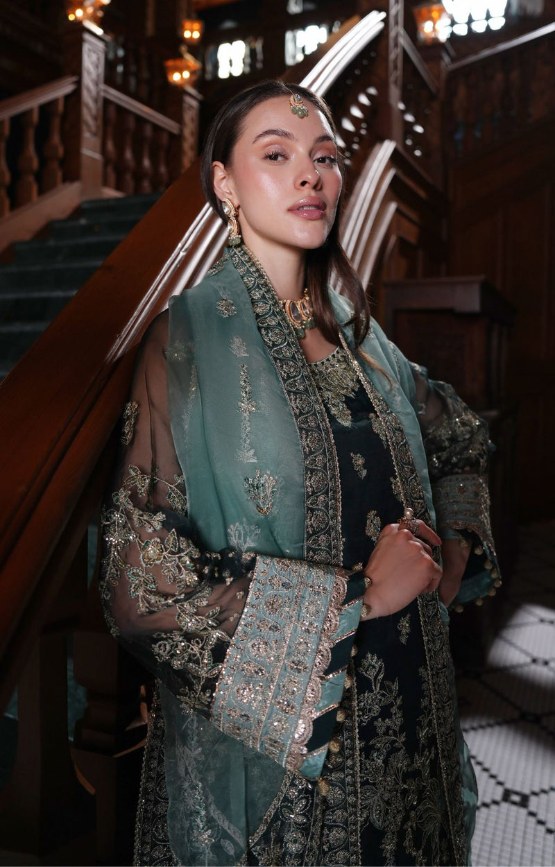 Inayat | Festive Formals | EZRA by Inayat - Designer Dress  - Type : Ladies Clothes - Available at Libayah - 100% Original 